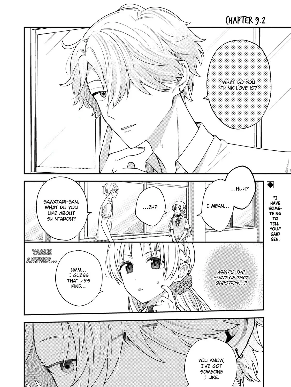 Inaho-kun wa Nise Kanojo no Hazu na no ni Chapter 9.2 page 1 - 