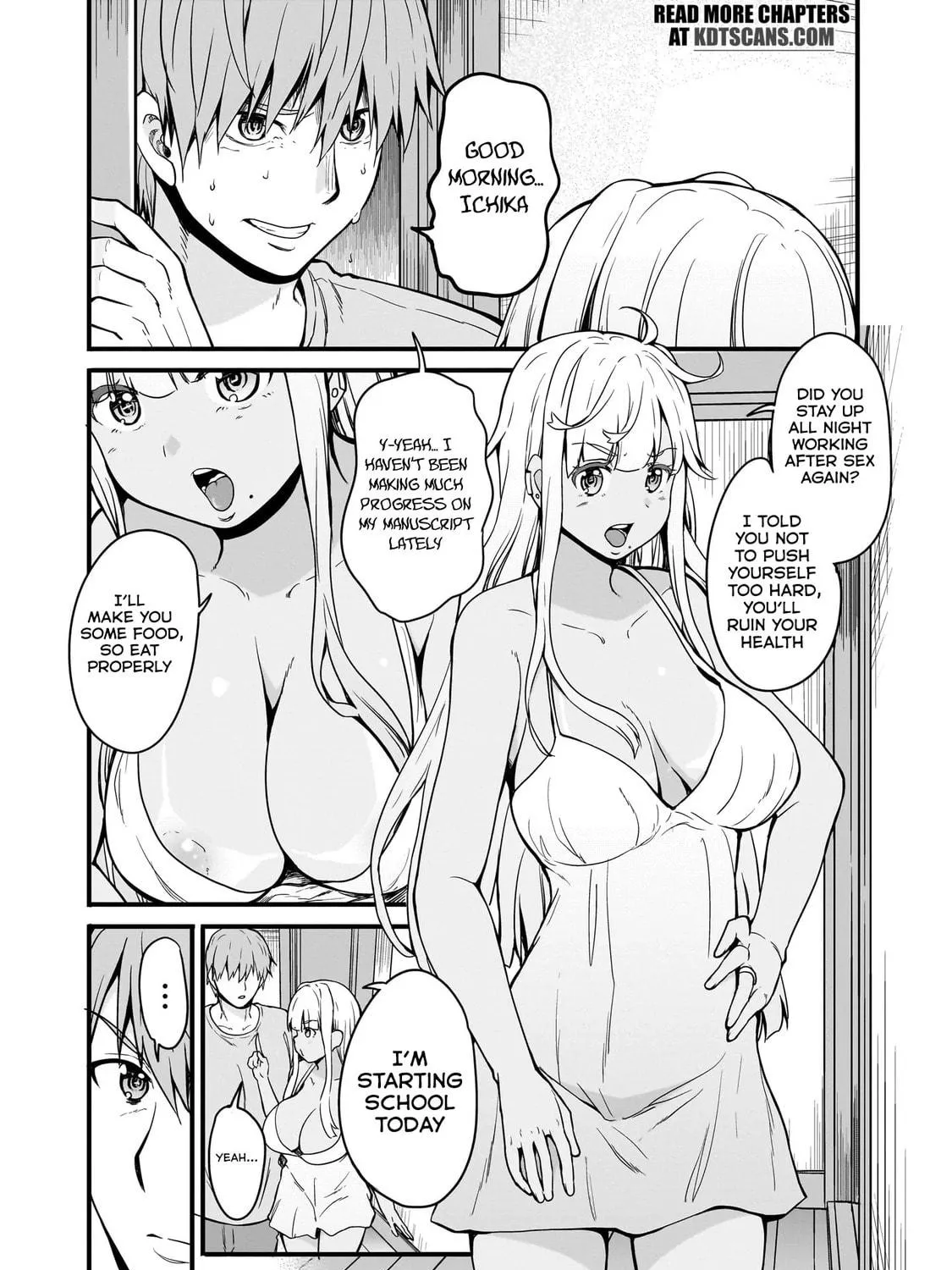 Inaka no Kuro Gal JK to Kekkon Shimashita Chapter 13 page 4 - 