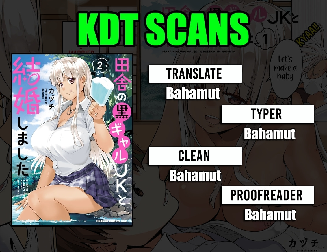 Inaka no Kuro Gal JK to Kekkon Shimashita Chapter 14 page 1 - 