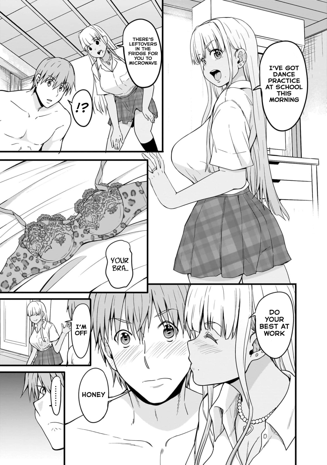Inaka no Kuro Gal JK to Kekkon Shimashita Chapter 15 page 4 - 