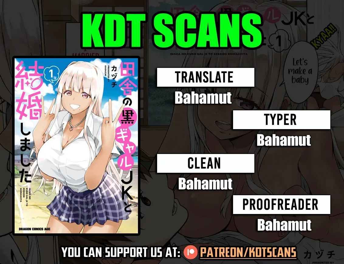 Inaka no Kuro Gal JK to Kekkon Shimashita Chapter 2 page 1 - 