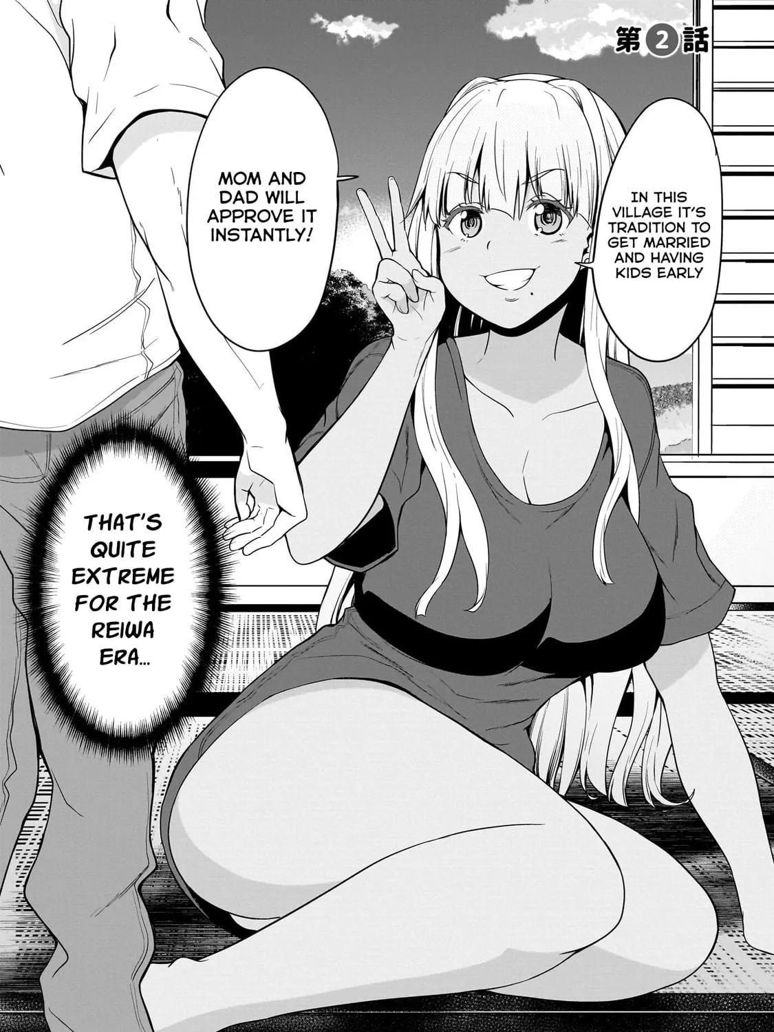 Inaka no Kuro Gal JK to Kekkon Shimashita Chapter 2 page 4 - 