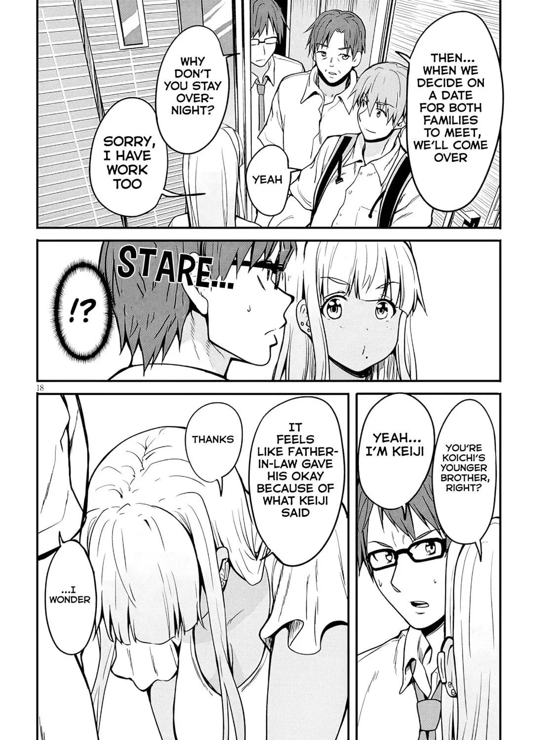 Inaka no Kuro Gal JK to Kekkon Shimashita Chapter 7 page 38 - 