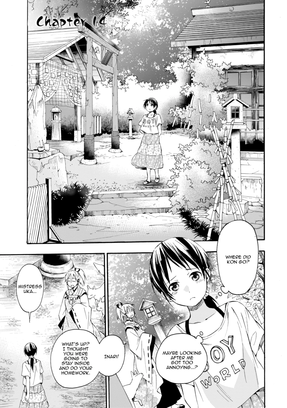 Inari Konkon Chapter 14 page 1 - 