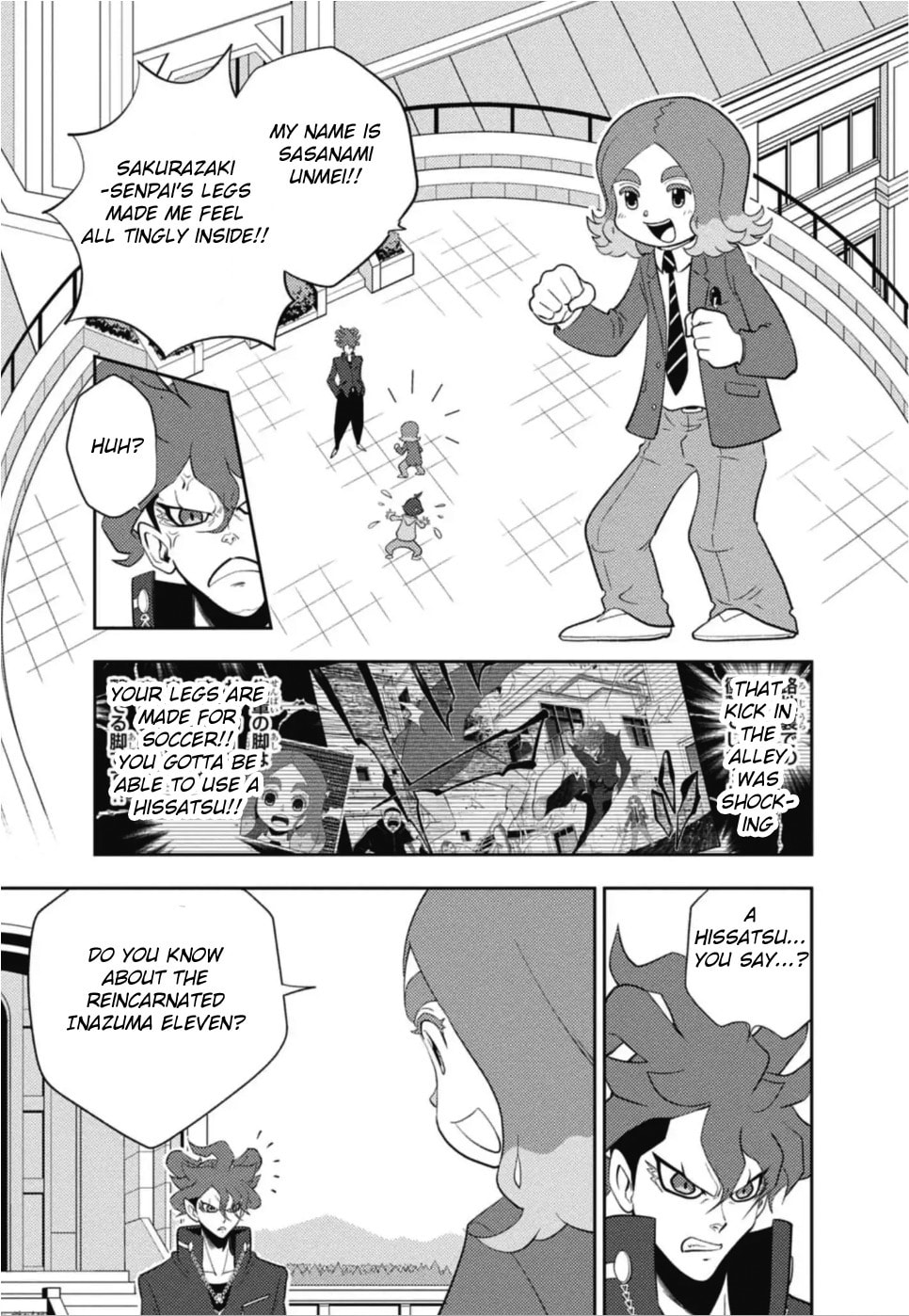 Inazuma Eleven: Eiyuutachi no Victory Road Chapter 1 page 9 - 