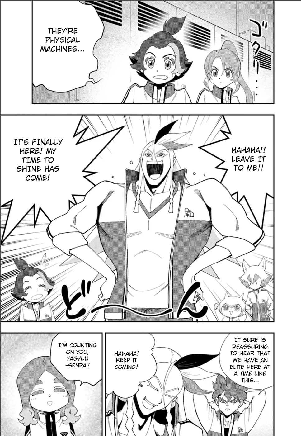 Inazuma Eleven: Eiyuutachi no Victory Road Chapter 10 page 3 - 
