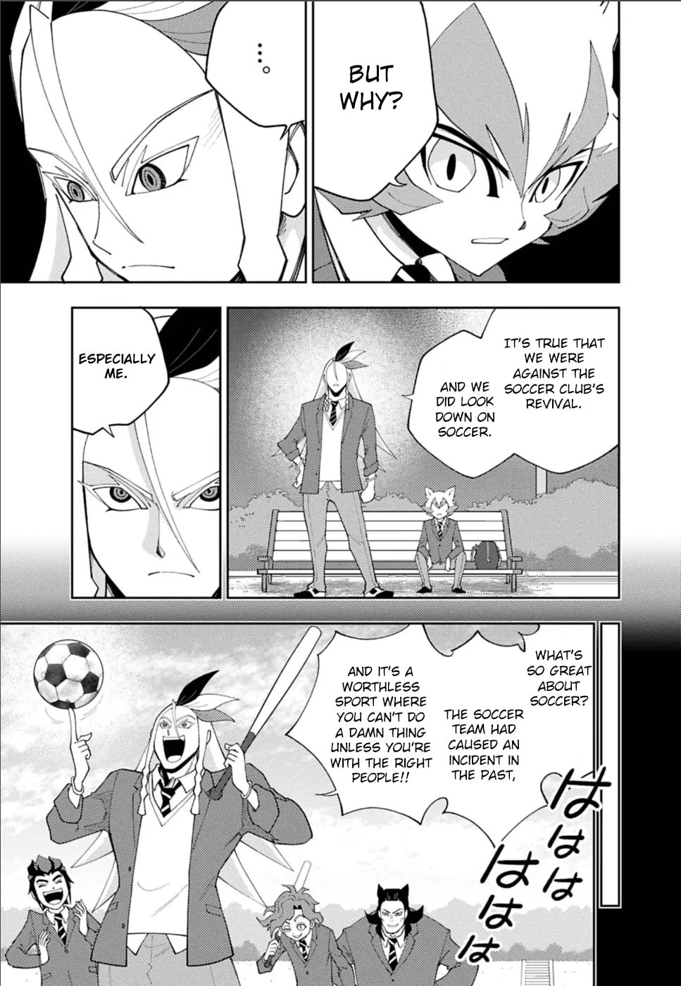 Inazuma Eleven: Eiyuutachi no Victory Road Chapter 10 page 9 - 