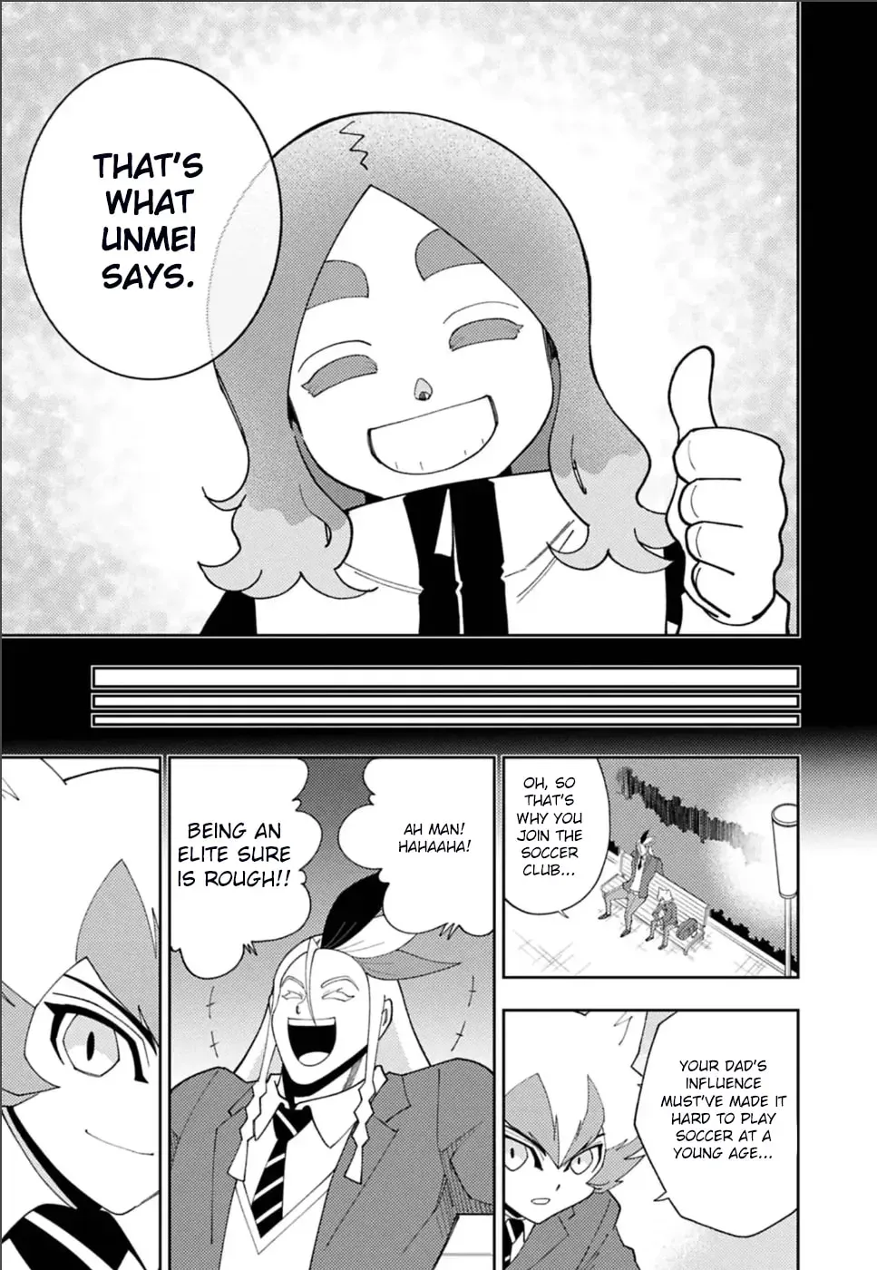 Inazuma Eleven: Eiyuutachi no Victory Road Chapter 11 page 19 - 