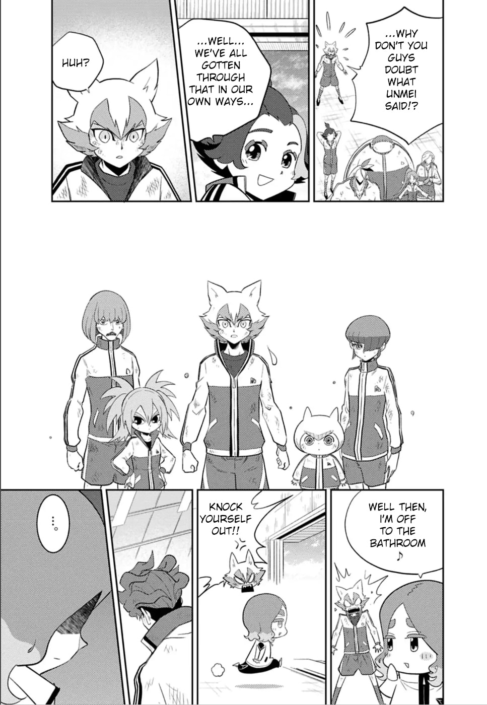 Inazuma Eleven: Eiyuutachi no Victory Road Chapter 5 page 10 - 