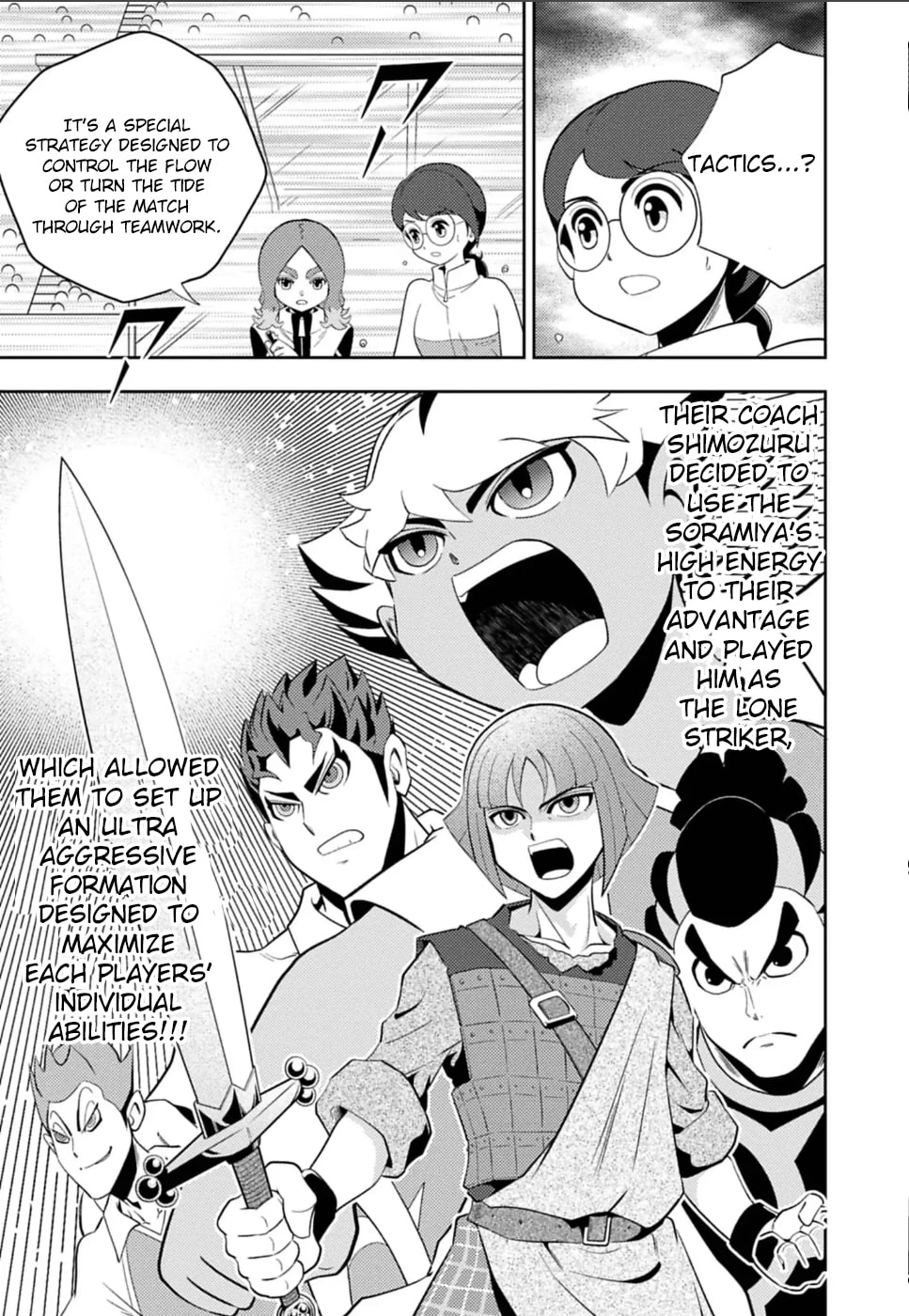 Inazuma Eleven: Eiyuutachi no Victory Road Chapter 7 page 11 - 
