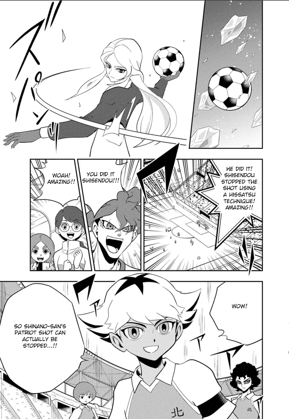 Inazuma Eleven: Eiyuutachi no Victory Road Chapter 7 page 3 - 