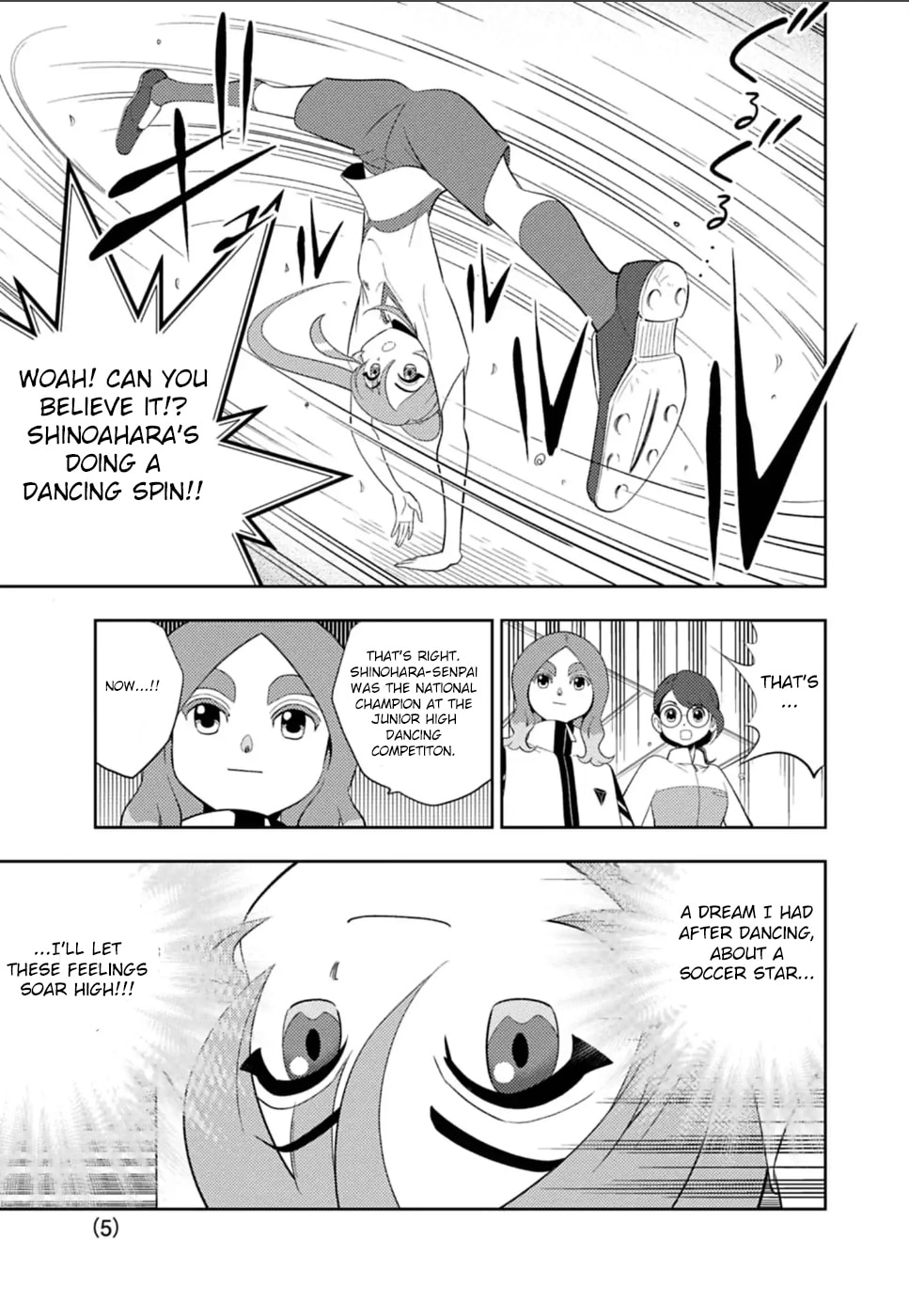 Inazuma Eleven: Eiyuutachi no Victory Road Chapter 7 page 5 - 