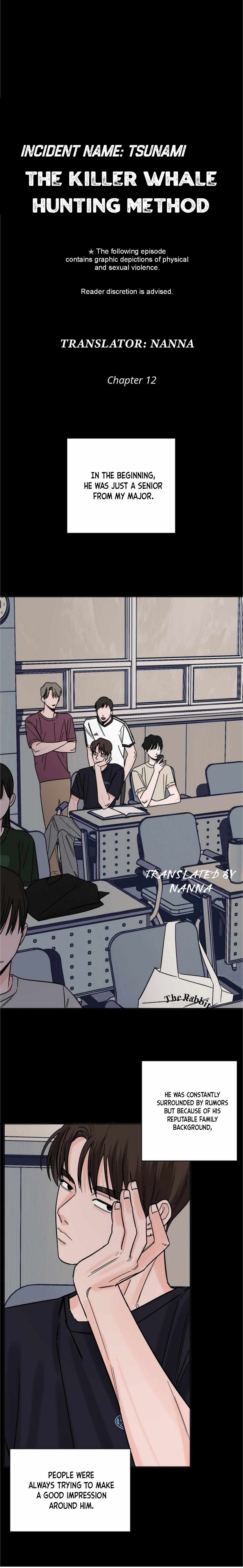 Incident Name: Tsunami: Killer Whale Hunting Method Chapter 12 page 4 - 
