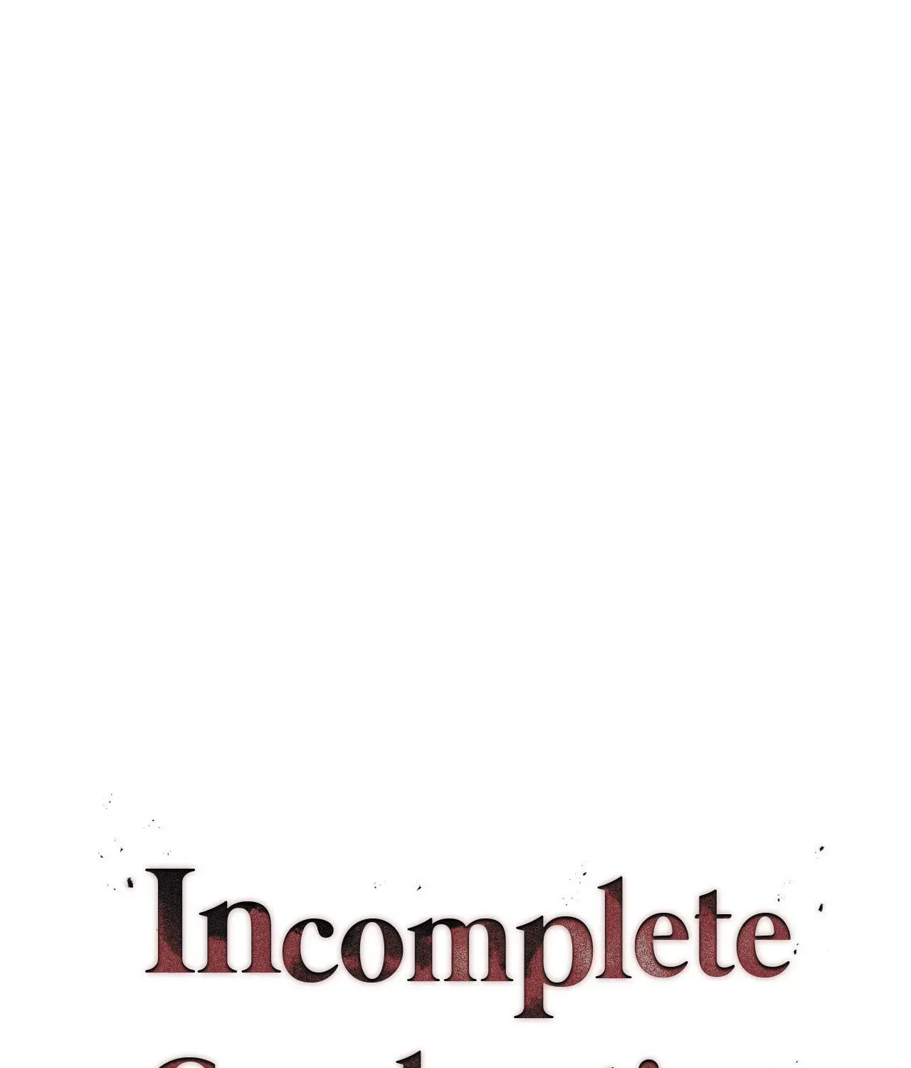 Incomplete Combustion Chapter 15 page 1 - 