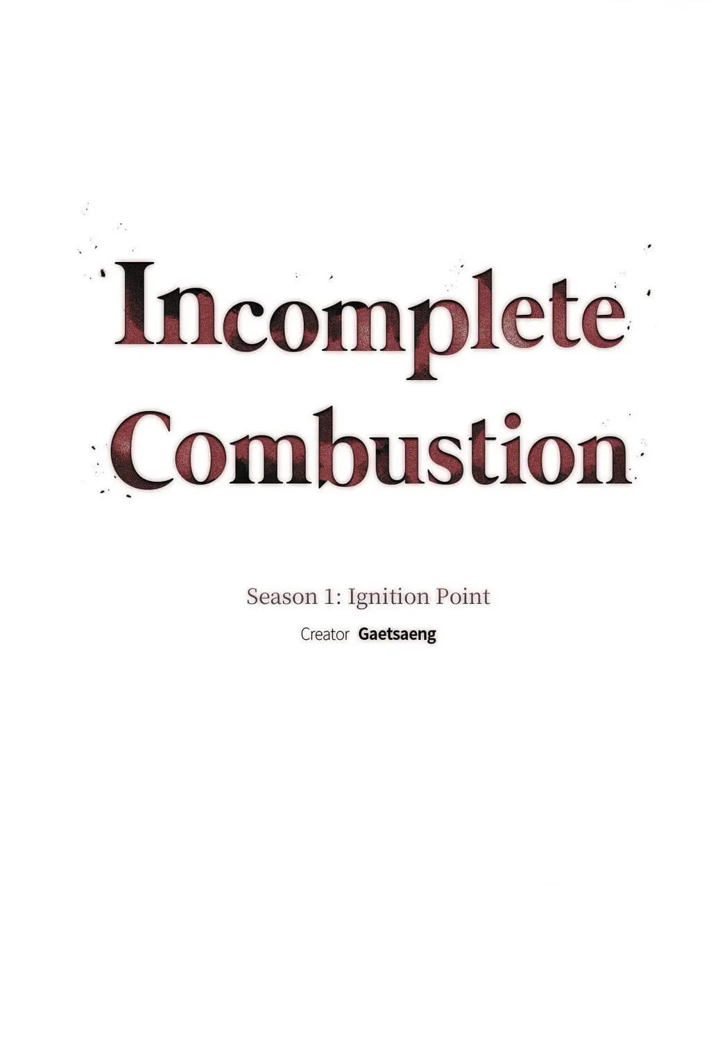 Incomplete Combustion Chapter 20 page 68 - 