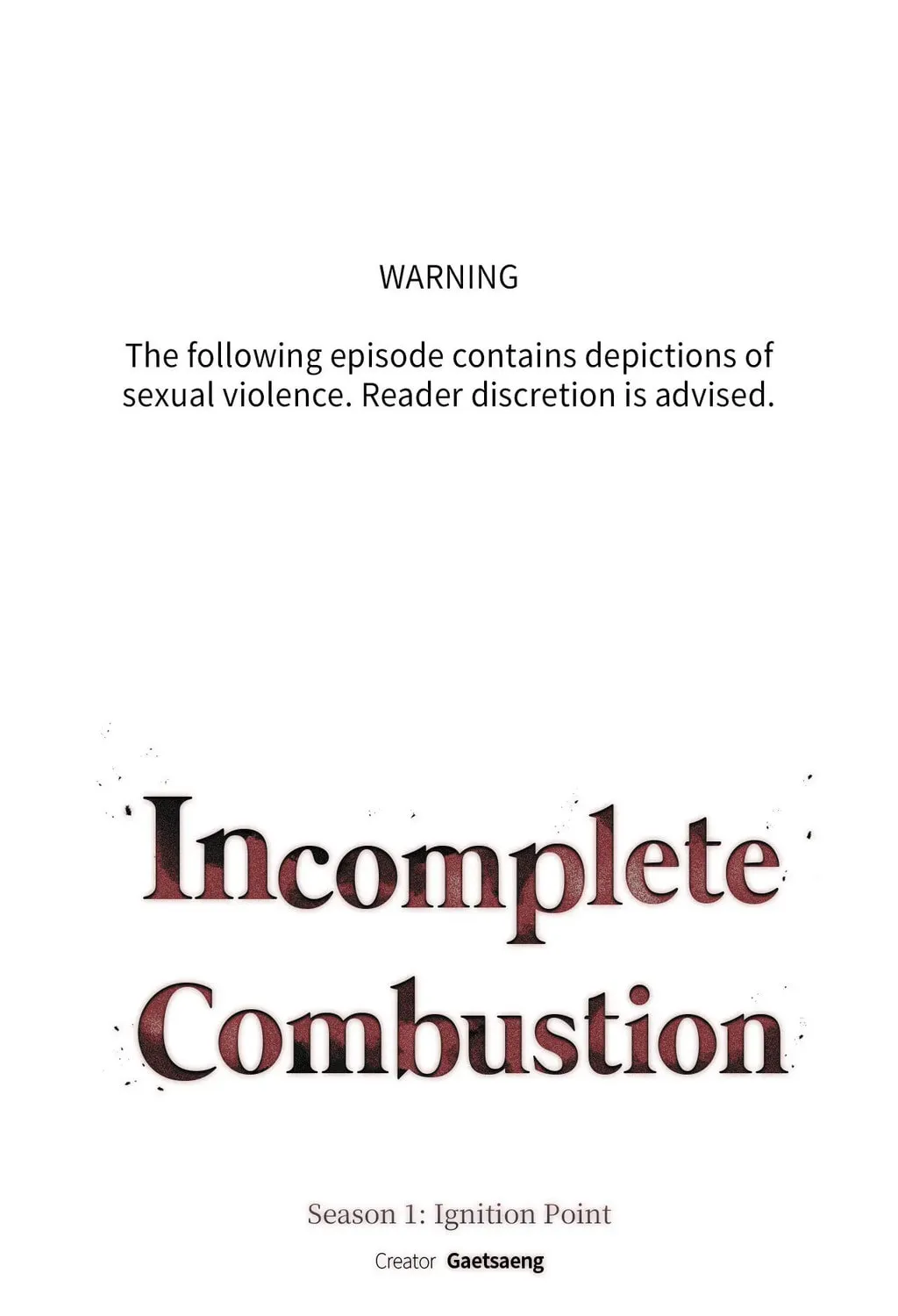 Incomplete Combustion Chapter 25 page 2 - 