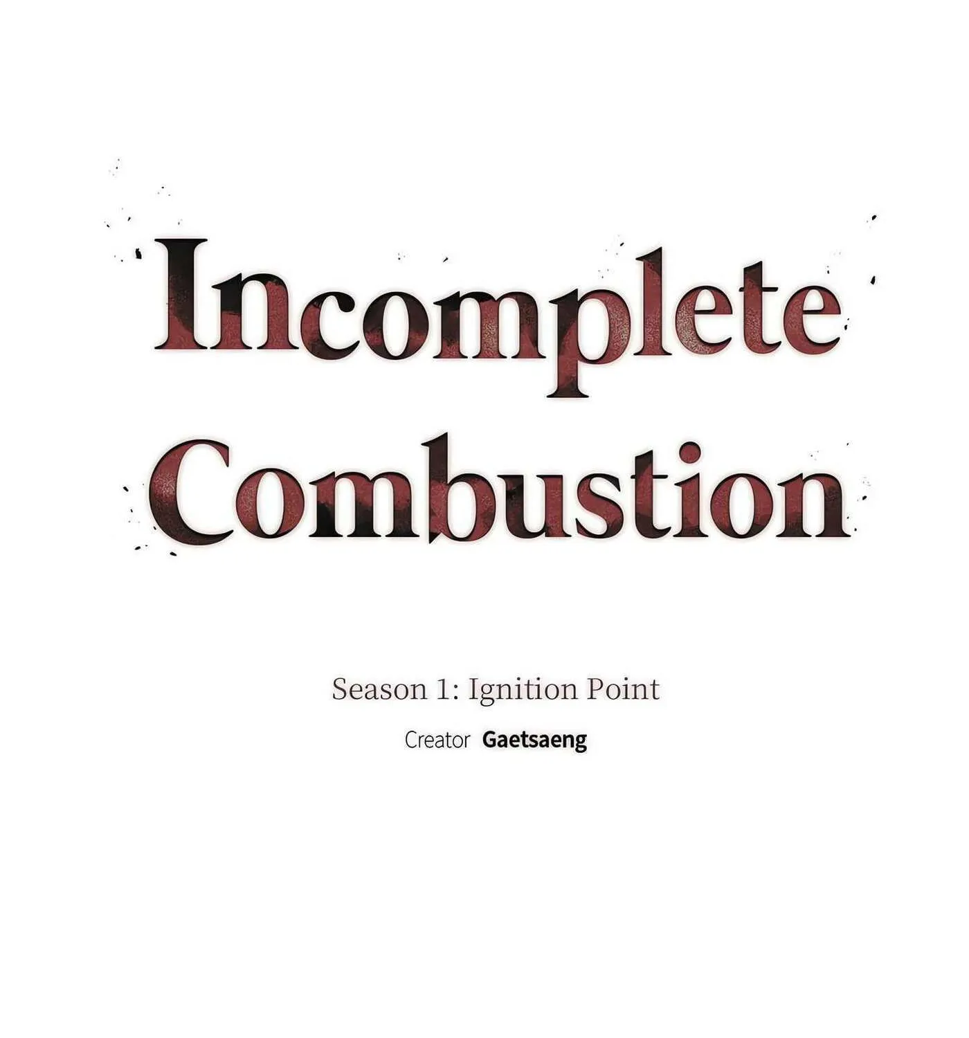 Incomplete Combustion Chapter 3 page 30 - 