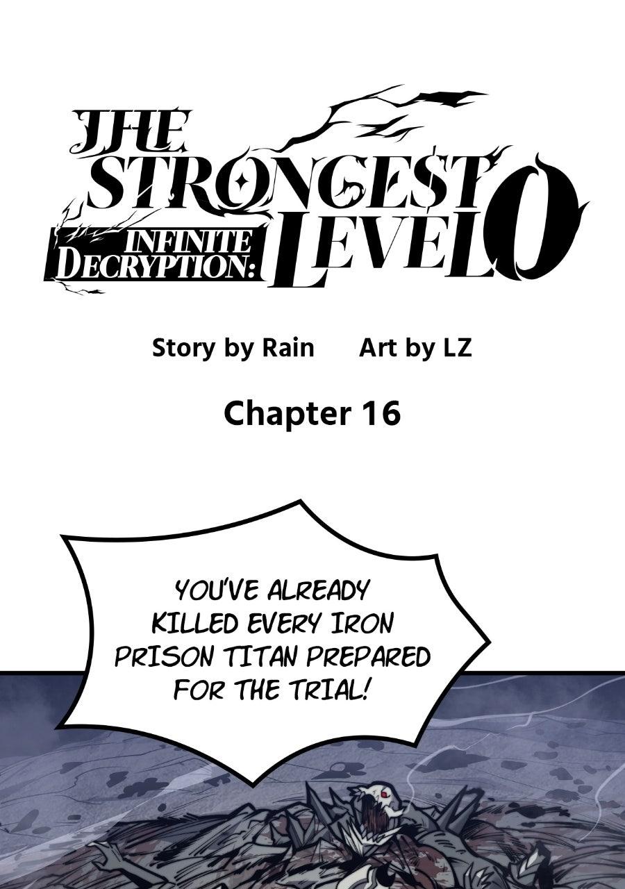 INFINITE DECRYPTION:THE STRONGEST LEVEL 0 Chapter 16 page 1 - 
