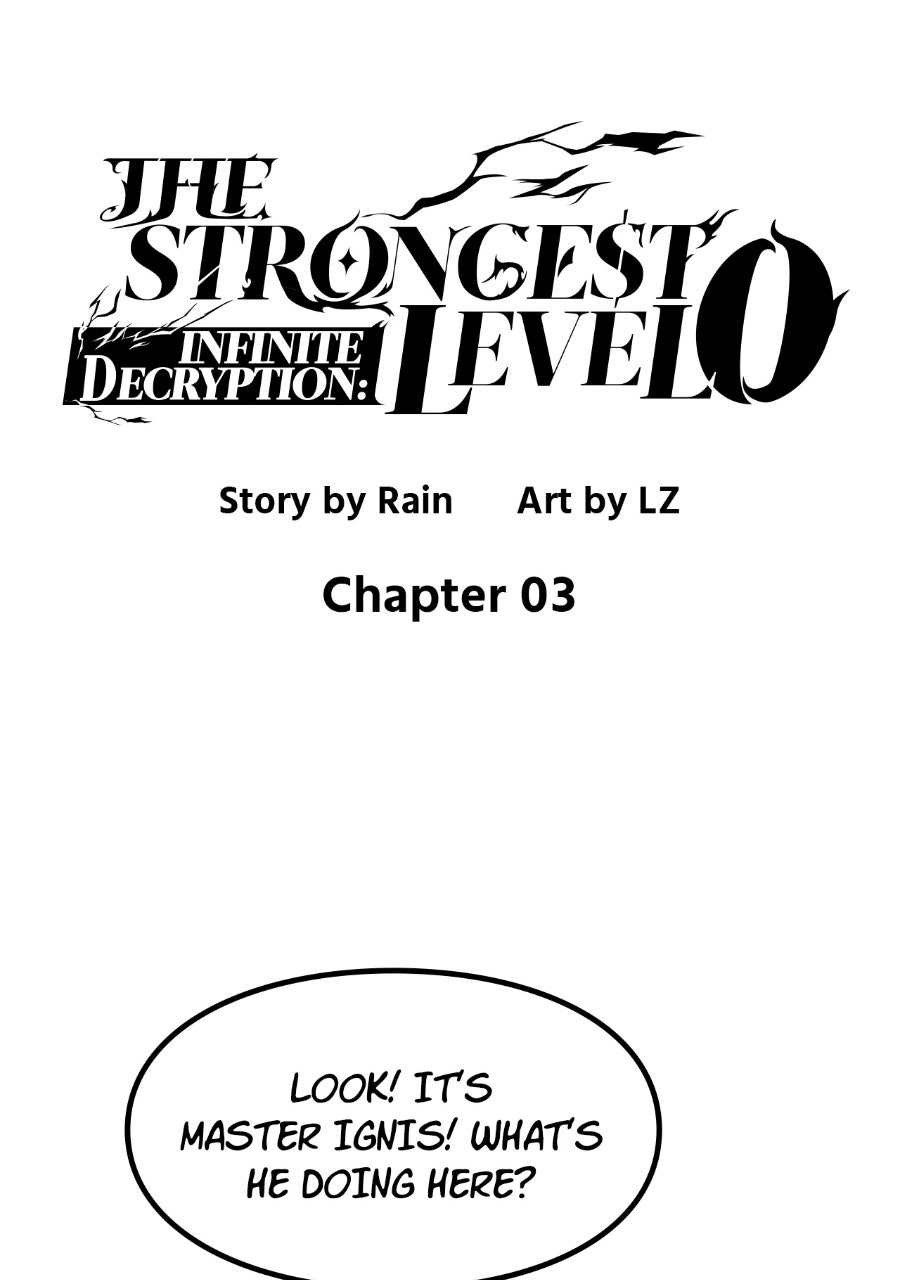 INFINITE DECRYPTION:THE STRONGEST LEVEL 0 Episode 3 page 1 - 