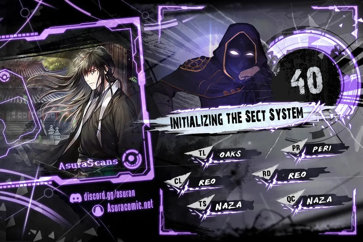 Initializing the Sect System Chapter 40 page 1 - 