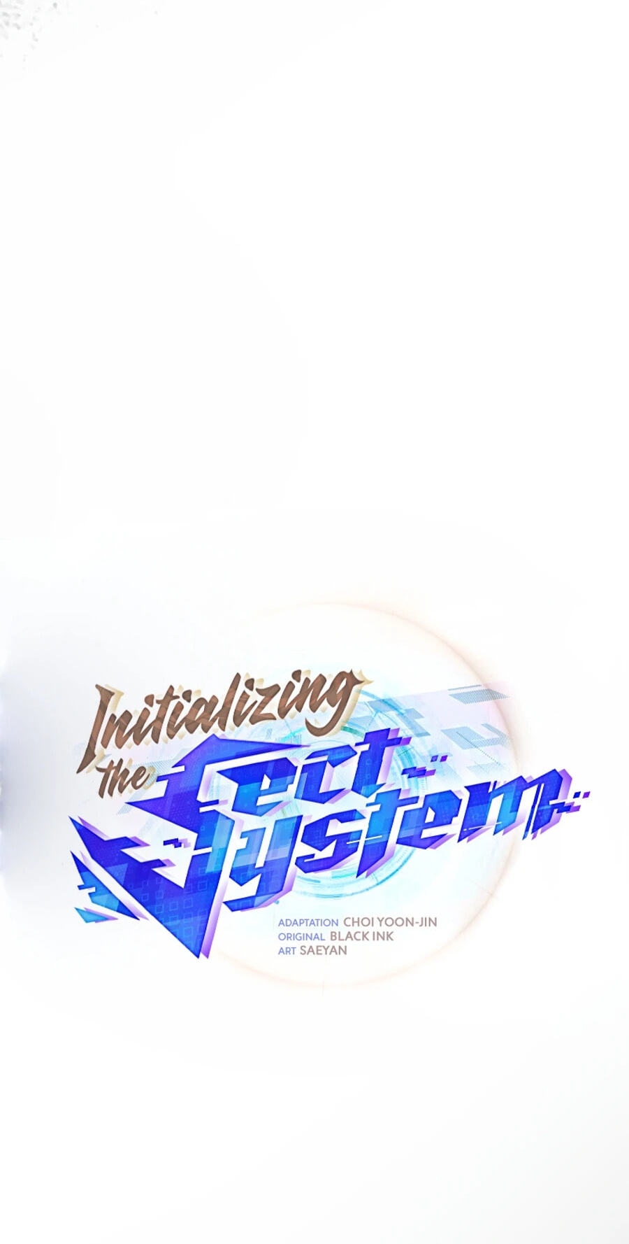 Initializing the Sect System Chapter 43 page 30 - 