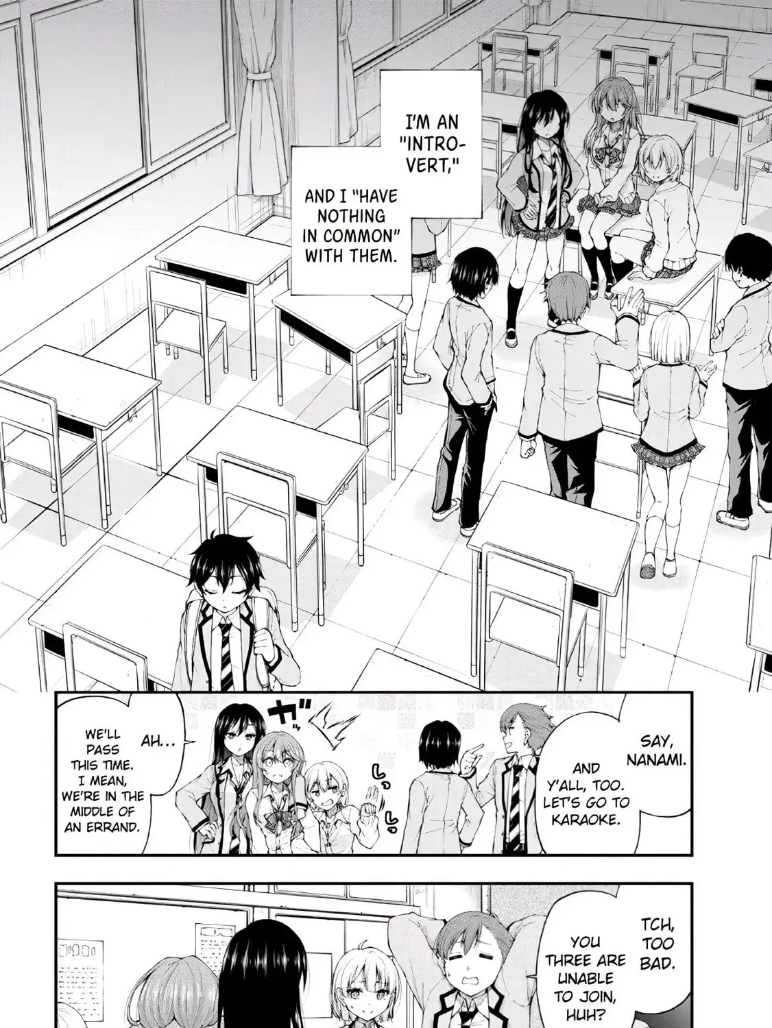 Inkya no Boku ni Batsu Game de Kokuhaku Shitekita hazu no Gyaru ga, Dou Mitemo Boku ni Betabore desu Chapter 1.1 page 9 - 