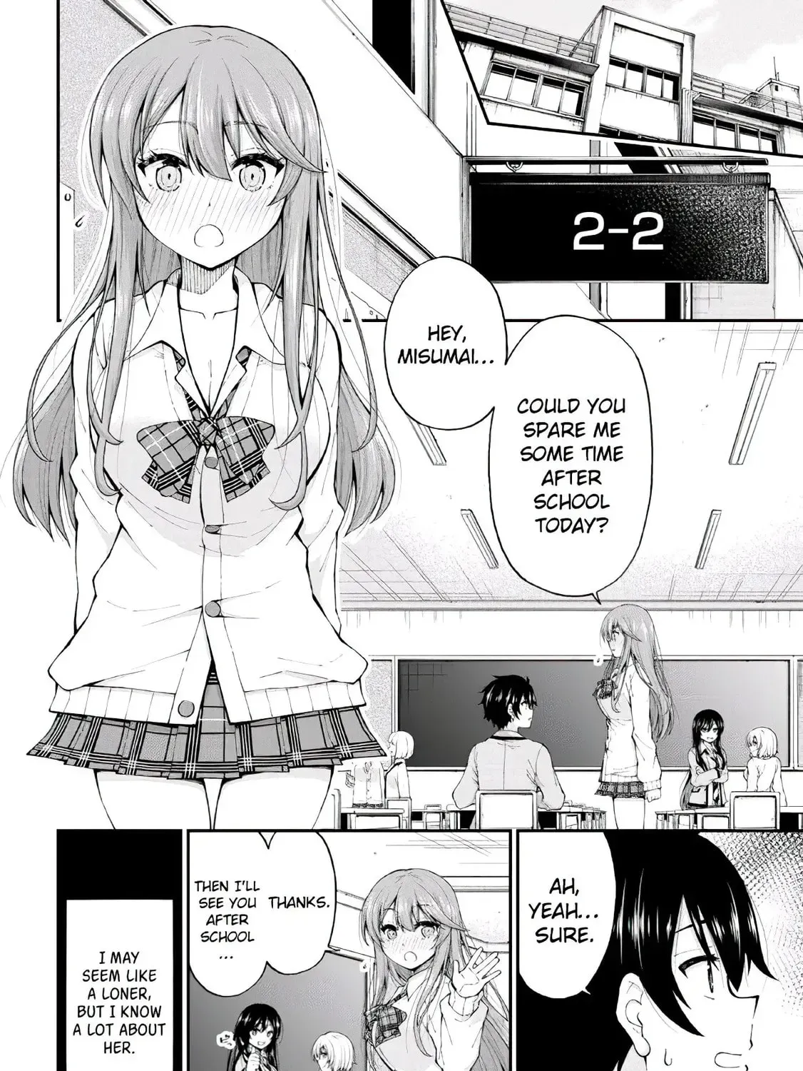Inkya no Boku ni Batsu Game de Kokuhaku Shitekita hazu no Gyaru ga, Dou Mitemo Boku ni Betabore desu Chapter 1.2 page 3 - 