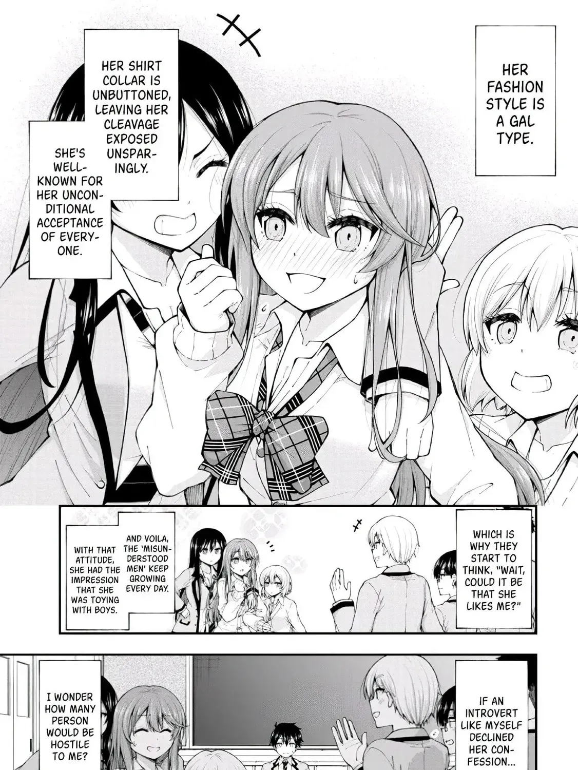 Inkya no Boku ni Batsu Game de Kokuhaku Shitekita hazu no Gyaru ga, Dou Mitemo Boku ni Betabore desu Chapter 1.2 page 5 - 