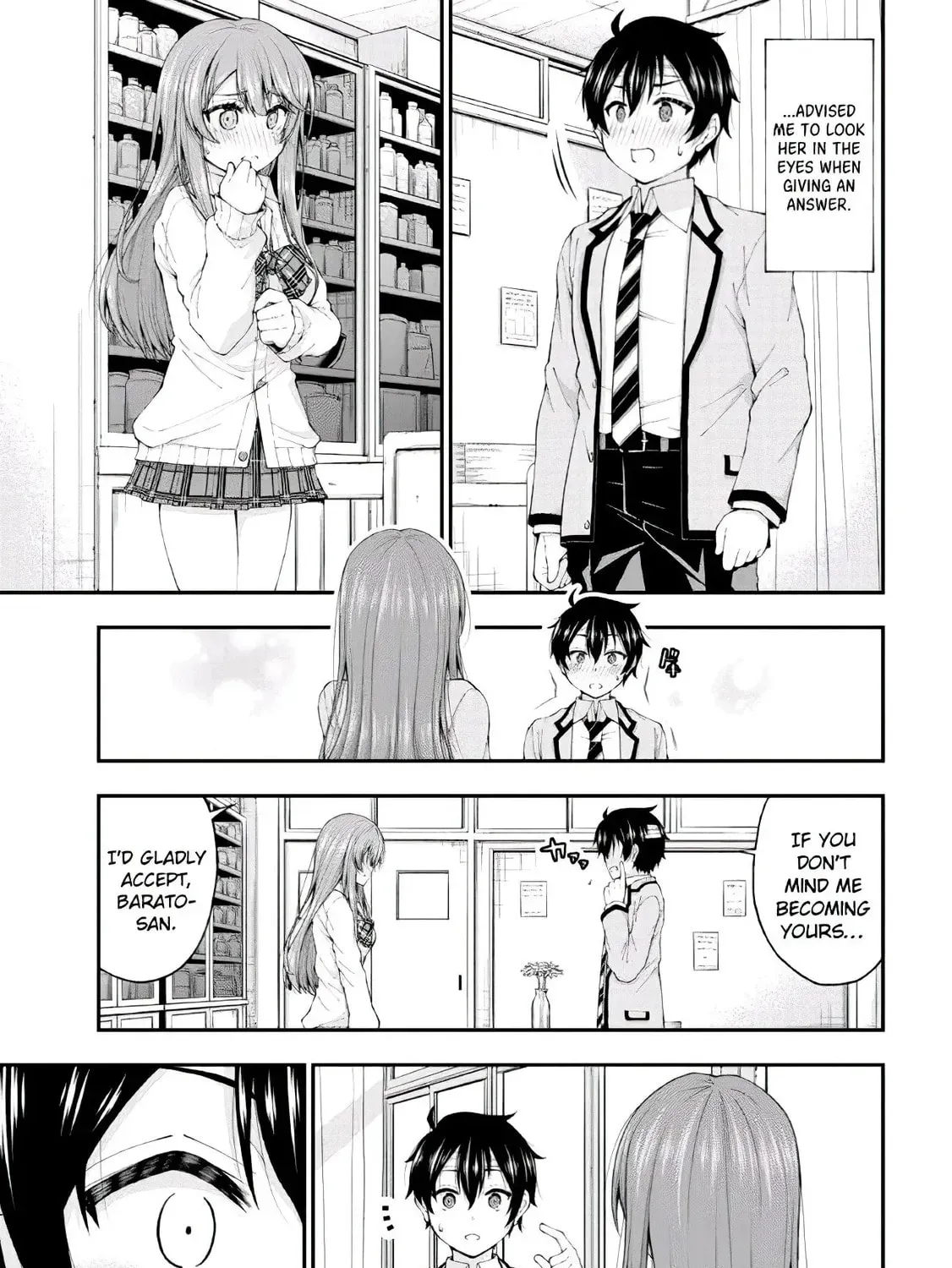 Inkya no Boku ni Batsu Game de Kokuhaku Shitekita hazu no Gyaru ga, Dou Mitemo Boku ni Betabore desu Chapter 1.2 page 49 - 
