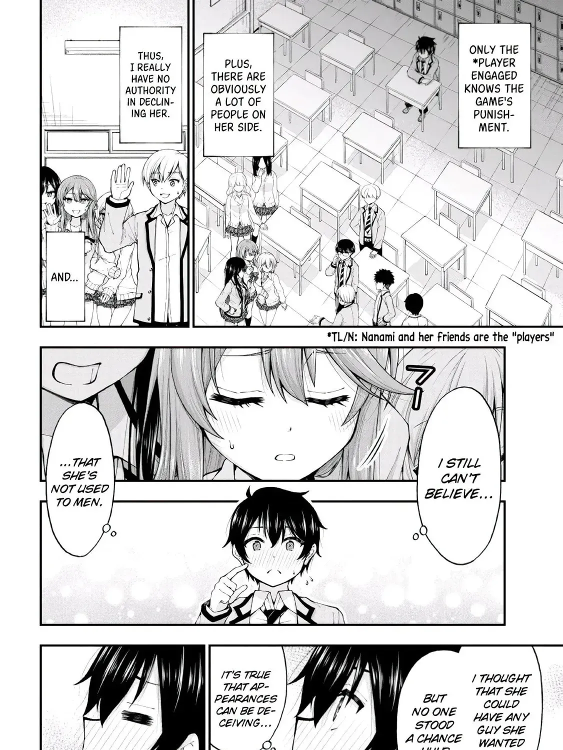 Inkya no Boku ni Batsu Game de Kokuhaku Shitekita hazu no Gyaru ga, Dou Mitemo Boku ni Betabore desu Chapter 1.2 page 7 - 