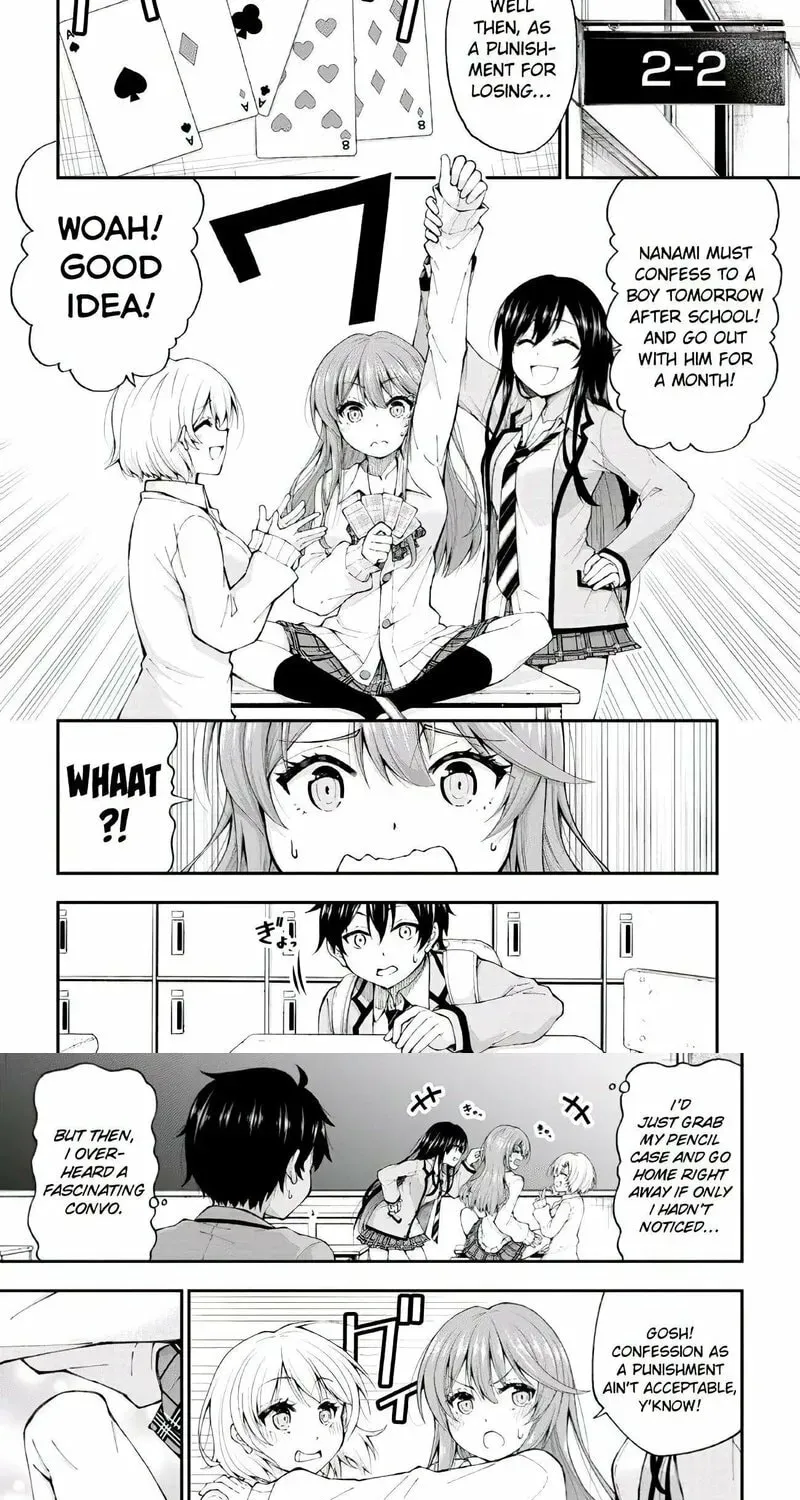 Inkya no Boku ni Batsu Game de Kokuhaku Shitekita hazu no Gyaru ga, Dou Mitemo Boku ni Betabore desu Chapter 1 page 5 - 