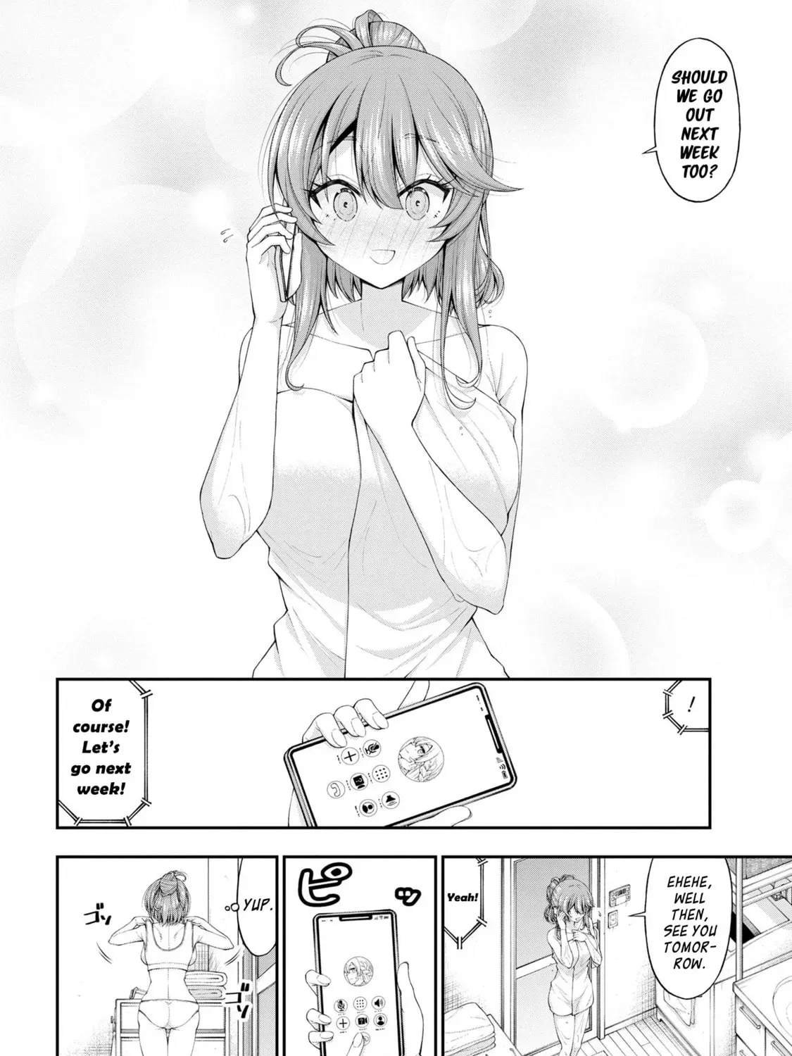 Inkya no Boku ni Batsu Game de Kokuhaku Shitekita hazu no Gyaru ga, Dou Mitemo Boku ni Betabore desu Chapter 12.5 page 15 - 