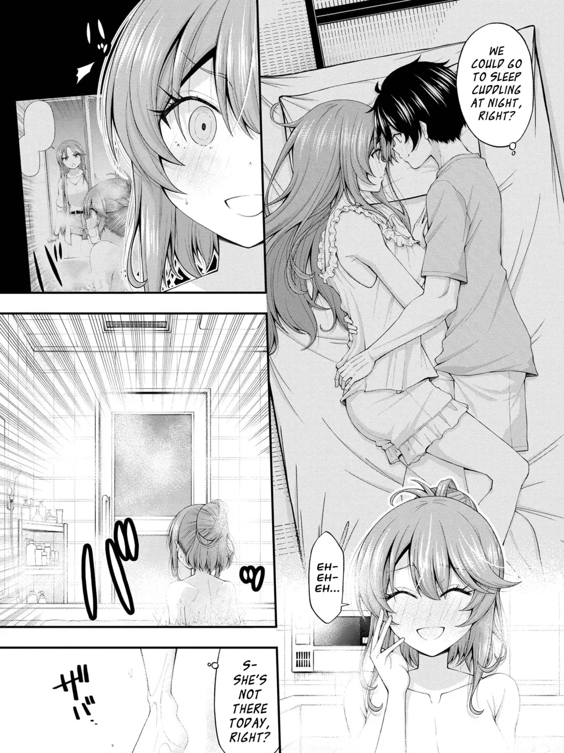 Inkya no Boku ni Batsu Game de Kokuhaku Shitekita hazu no Gyaru ga, Dou Mitemo Boku ni Betabore desu Chapter 12.5 page 9 - 