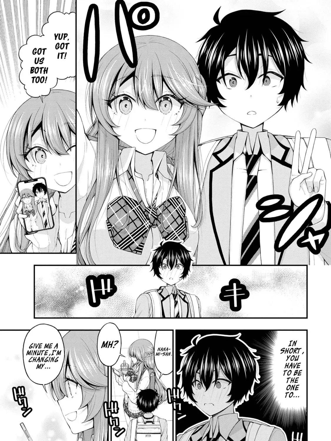 Inkya no Boku ni Batsu Game de Kokuhaku Shitekita hazu no Gyaru ga, Dou Mitemo Boku ni Betabore desu Chapter 14 page 17 - 