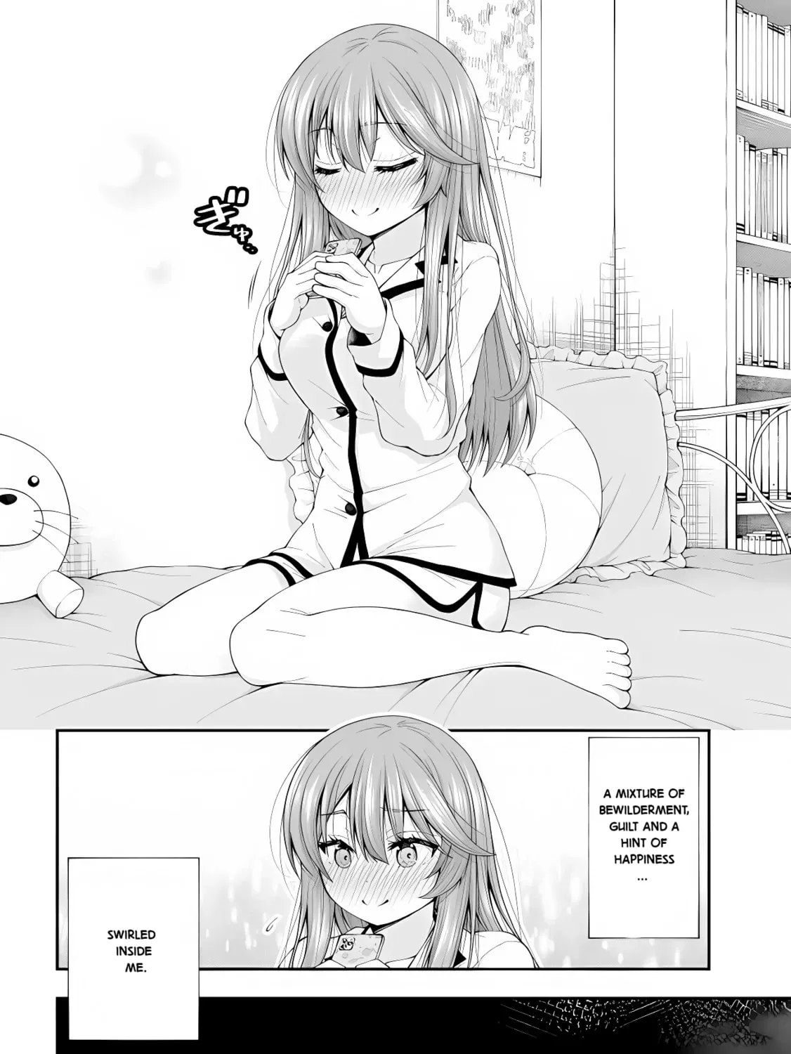 Inkya no Boku ni Batsu Game de Kokuhaku Shitekita hazu no Gyaru ga, Dou Mitemo Boku ni Betabore desu Chapter 2.5 page 35 - 