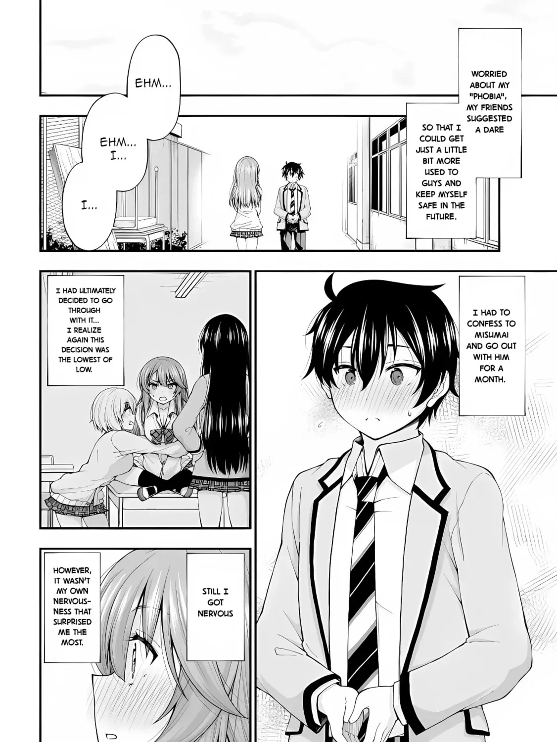 Inkya no Boku ni Batsu Game de Kokuhaku Shitekita hazu no Gyaru ga, Dou Mitemo Boku ni Betabore desu Chapter 2.5 page 7 - 
