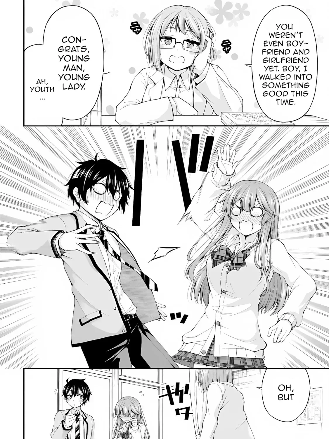 Inkya no Boku ni Batsu Game de Kokuhaku Shitekita hazu no Gyaru ga, Dou Mitemo Boku ni Betabore desu Chapter 2 page 3 - 
