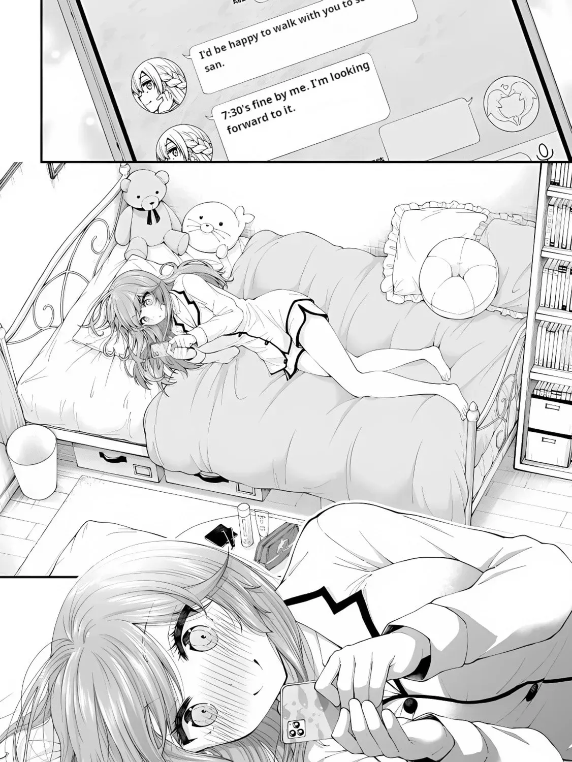 Inkya no Boku ni Batsu Game de Kokuhaku Shitekita hazu no Gyaru ga, Dou Mitemo Boku ni Betabore desu Chapter 2 page 43 - 