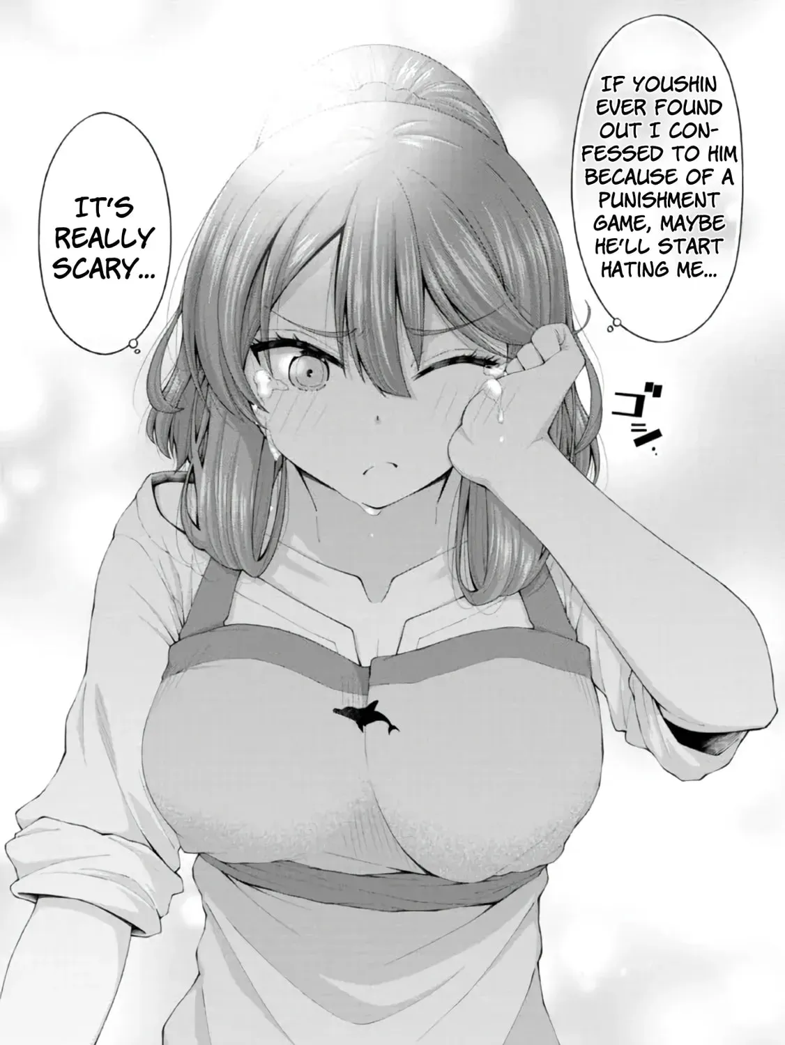 Inkya no Boku ni Batsu Game de Kokuhaku Shitekita hazu no Gyaru ga, Dou Mitemo Boku ni Betabore desu Chapter 4.5 page 27 - 
