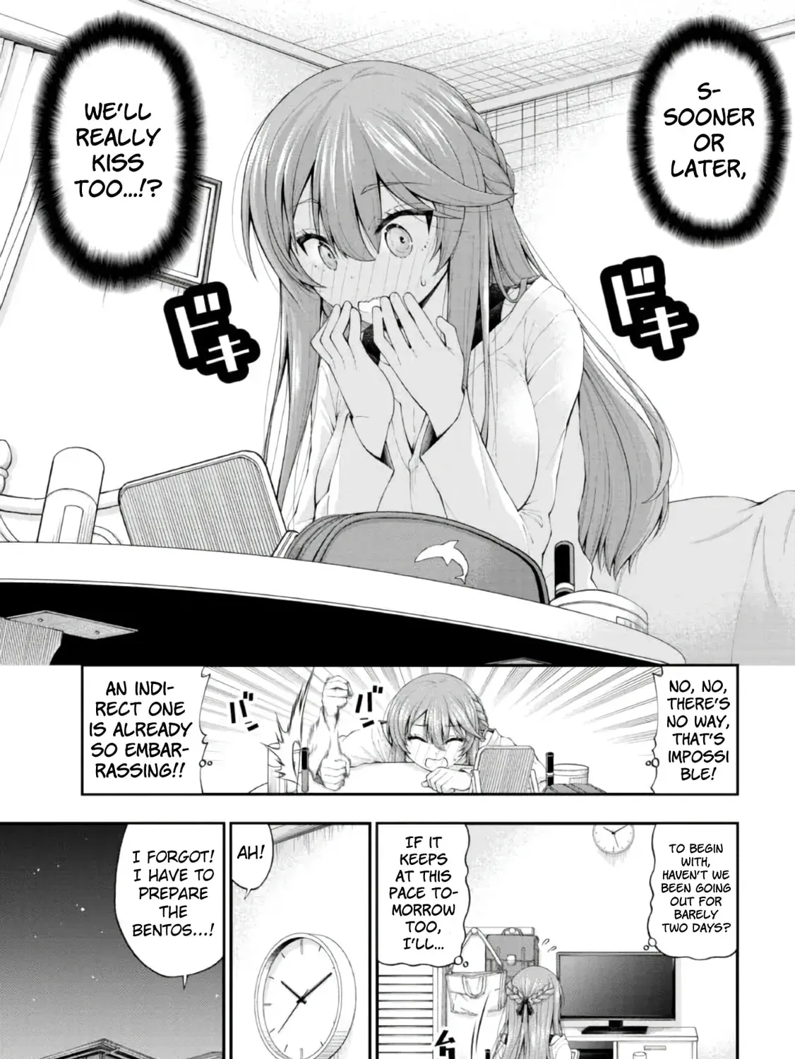 Inkya no Boku ni Batsu Game de Kokuhaku Shitekita hazu no Gyaru ga, Dou Mitemo Boku ni Betabore desu Chapter 4.5 page 9 - 