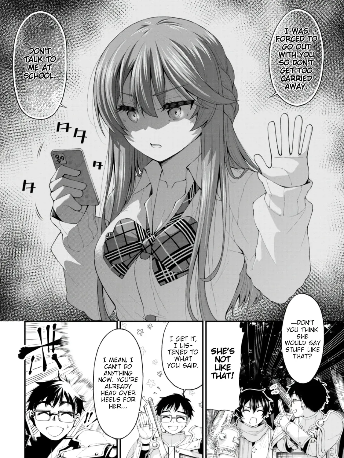 Inkya no Boku ni Batsu Game de Kokuhaku Shitekita hazu no Gyaru ga, Dou Mitemo Boku ni Betabore desu Chapter 4 page 27 - 