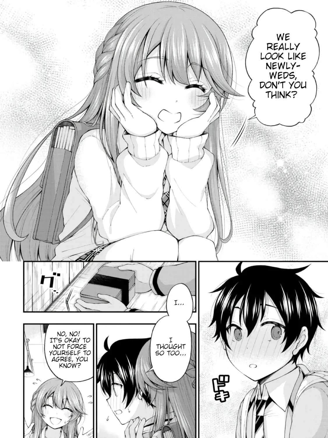 Inkya no Boku ni Batsu Game de Kokuhaku Shitekita hazu no Gyaru ga, Dou Mitemo Boku ni Betabore desu Chapter 4 page 7 - 