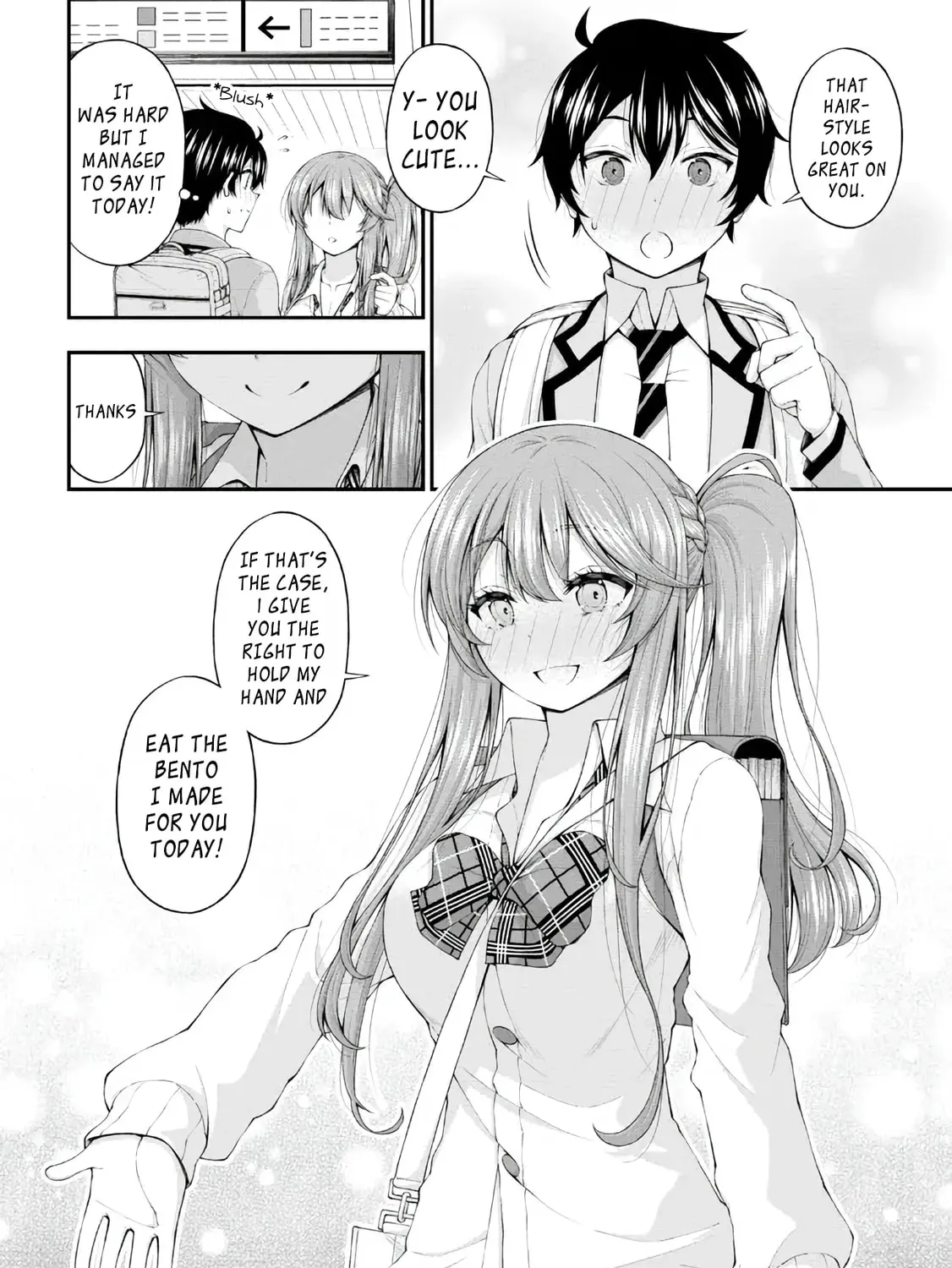 Inkya no Boku ni Batsu Game de Kokuhaku Shitekita hazu no Gyaru ga, Dou Mitemo Boku ni Betabore desu Chapter 5 page 7 - 