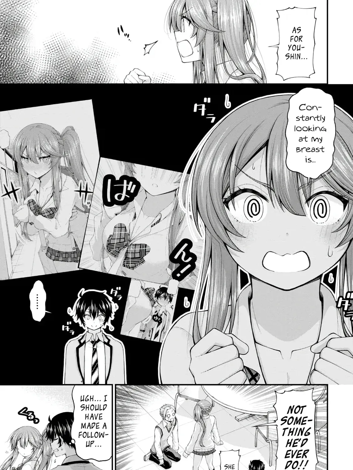 Inkya no Boku ni Batsu Game de Kokuhaku Shitekita hazu no Gyaru ga, Dou Mitemo Boku ni Betabore desu Chapter 6 page 33 - 
