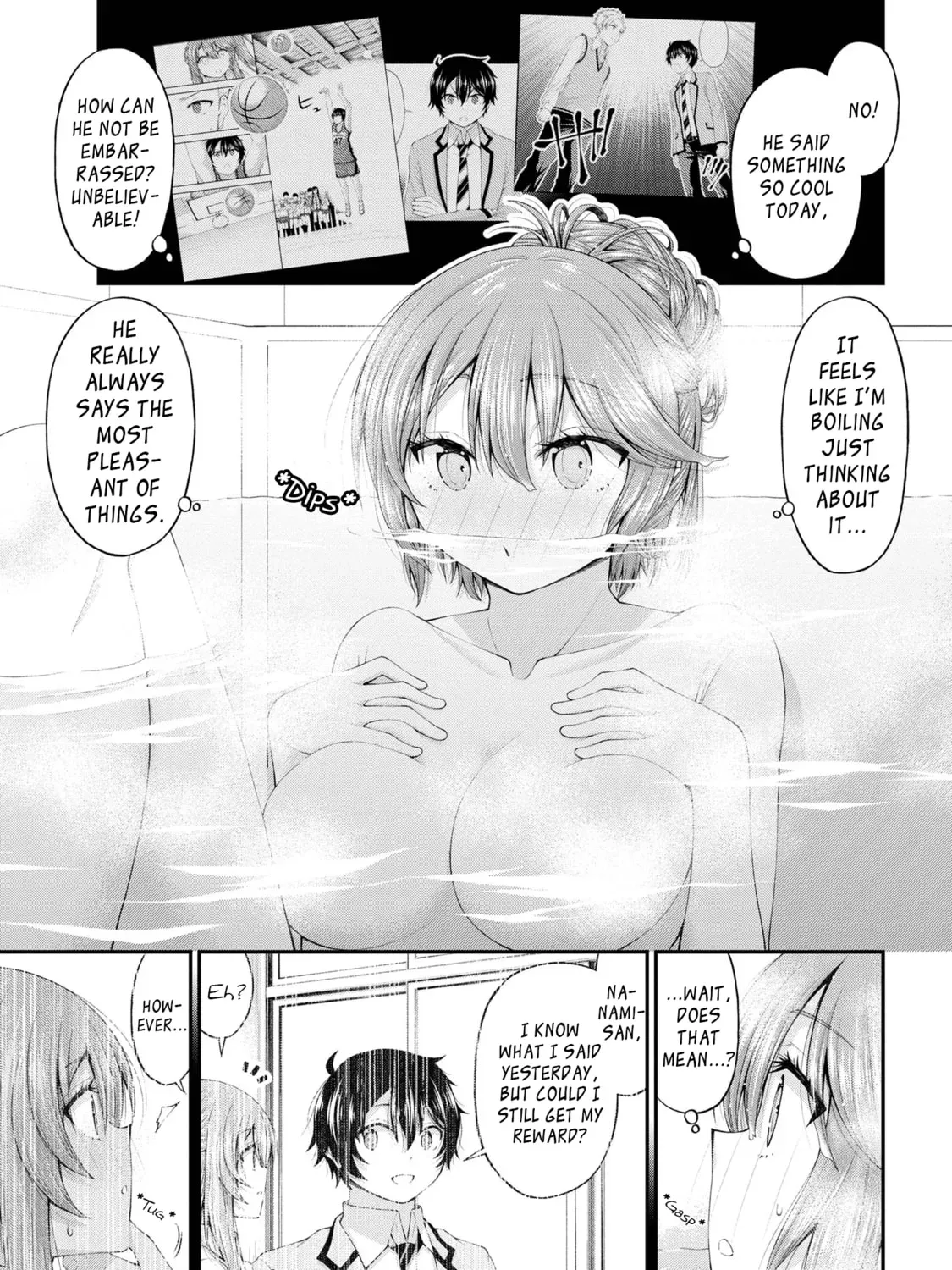 Inkya no Boku ni Batsu Game de Kokuhaku Shitekita hazu no Gyaru ga, Dou Mitemo Boku ni Betabore desu Chapter 7.5 page 9 - 