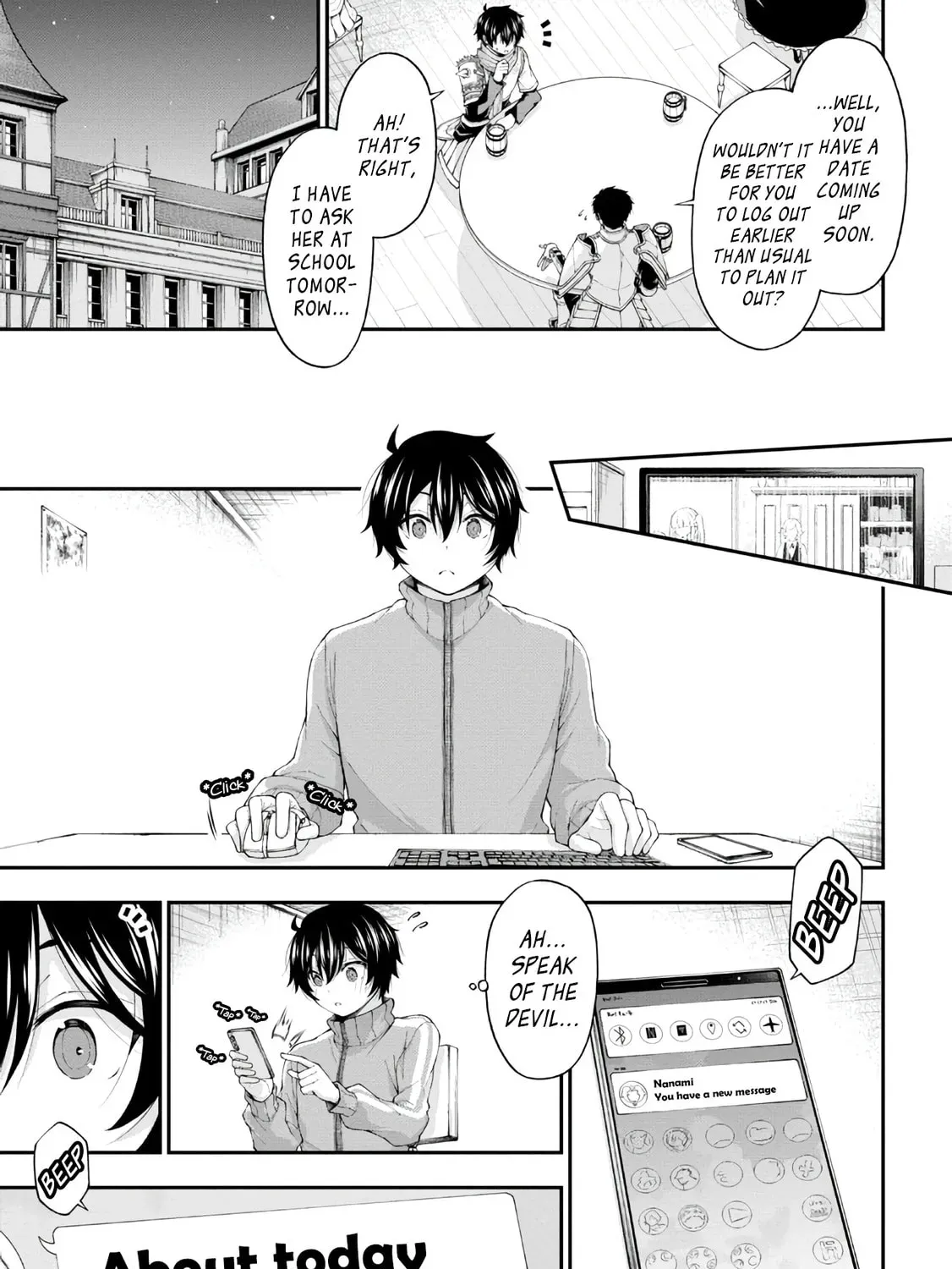Inkya no Boku ni Batsu Game de Kokuhaku Shitekita hazu no Gyaru ga, Dou Mitemo Boku ni Betabore desu Chapter 7 page 43 - 