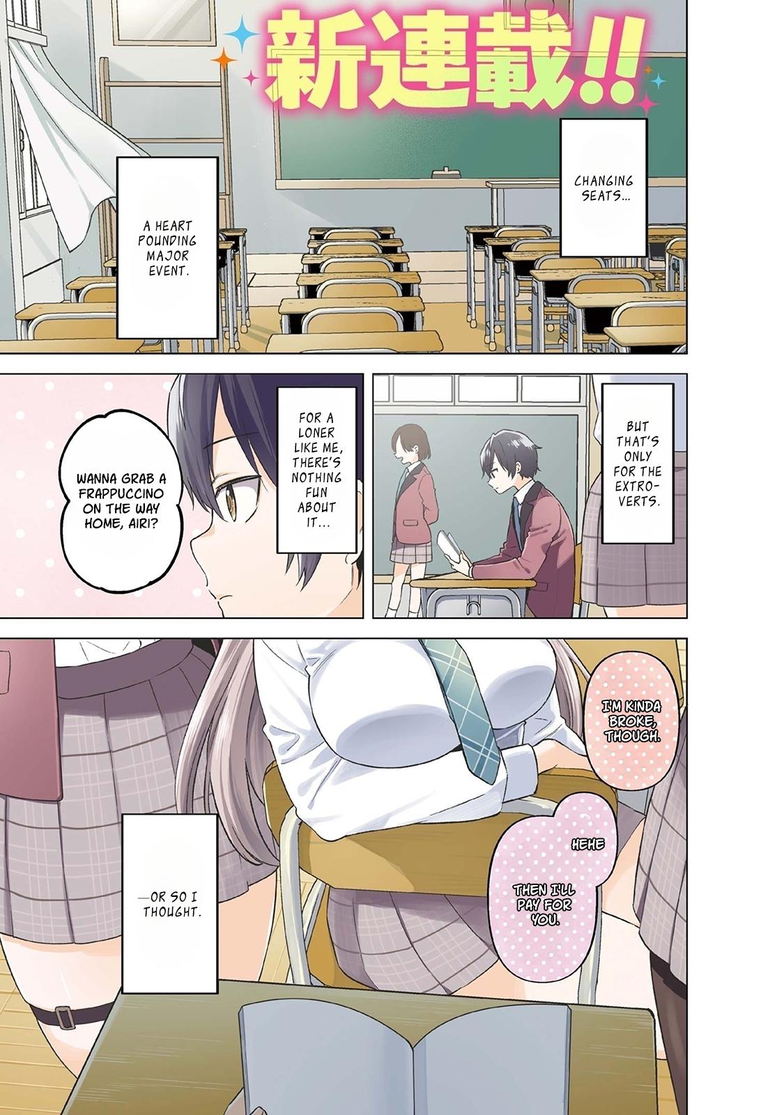 Inkya no Ore ga Sekigae de S-kyuu Bishoujo ni Kakomaretara Himitsu no Kankei ga Hajimatta Chapter 1 page 1 - 