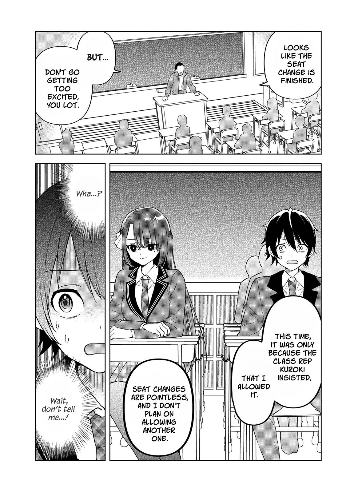 Inkya no Ore ga Sekigae de S-kyuu Bishoujo ni Kakomaretara Himitsu no Kankei ga Hajimatta Chapter 1 page 16 - 