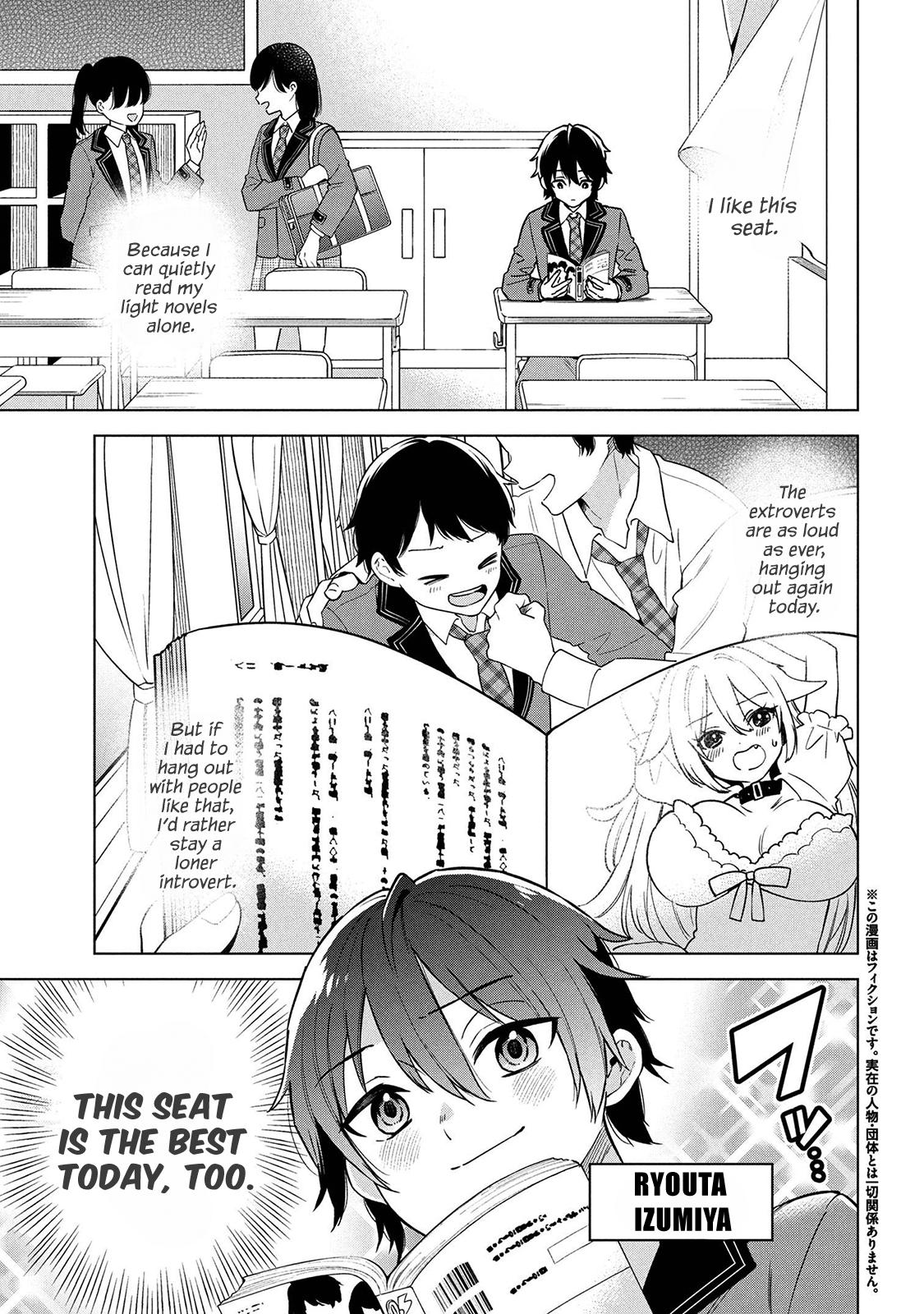 Inkya no Ore ga Sekigae de S-kyuu Bishoujo ni Kakomaretara Himitsu no Kankei ga Hajimatta Chapter 1 page 3 - 