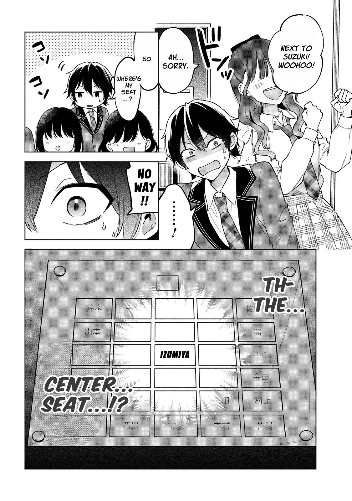 Inkya no Ore ga Sekigae de S-kyuu Bishoujo ni Kakomaretara Himitsu no Kankei ga Hajimatta Chapter 1 page 6 - 